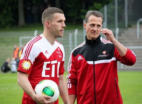 We will continue to update details on lukas podolski's family. Lukas Podolski dedicates Germany win to Michael Schumacher