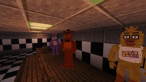 1122 Map All The Fnaf Games In One Pizzeria Beta Minecraft Map