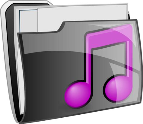 Music Folder Icon 353270 Free Icons Library