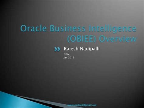 Overview Of Oracle Business Intelligence Applications 111171