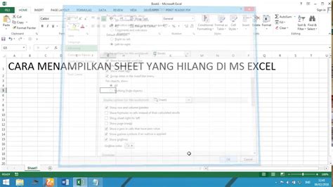 Cara Menampilkan Sheet Di Excel Photos