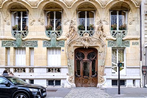 Paris Immeuble Lavirotte Au 29 Avenue Rapp Chef Doeuvre Art Nouveau