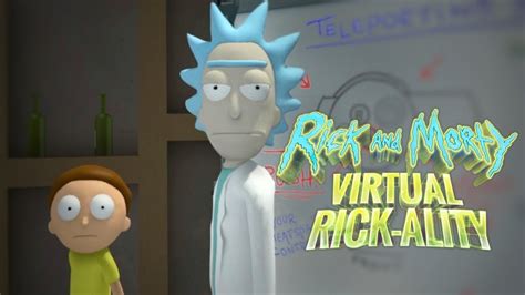 Rick And Morty Virtual Rick Ality Funny Htc Vive 360 Vr Game Full