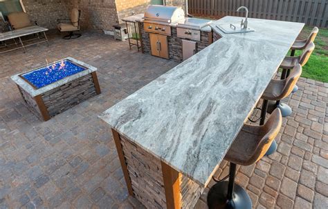 Outdoor Kitchen Countertops Options Considerations