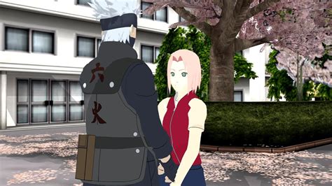 Mmd Naruto Love Story Sakura And Kakashi Motion Dl Link Youtube