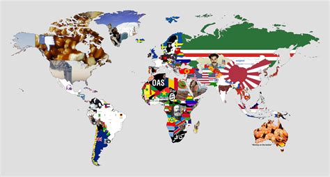 World Map With Every Country Map