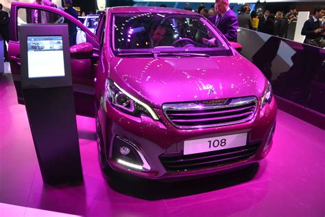 The All New Peugeot 108 At The 2014 Geneva Motor Show