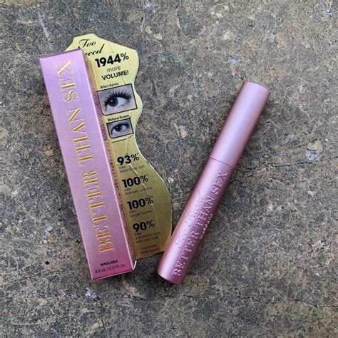 Too Faced Better Than Sex Mascara Erfahrungsberichte