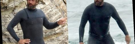 Gerard Butler Puts On His Skintight Wetsuit For A Day Of Surfing Hot