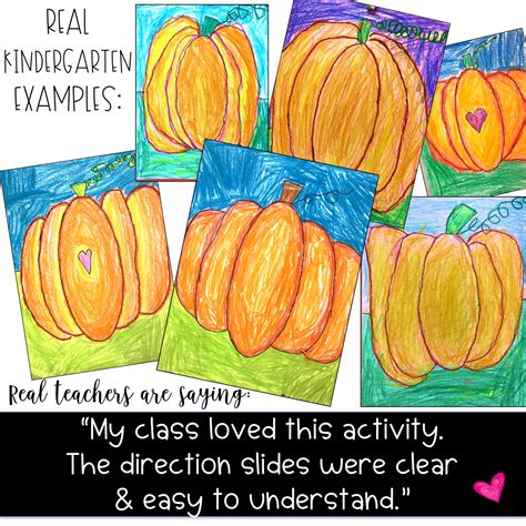 Howywood Kindergarten Pumpkin Directed Drawings