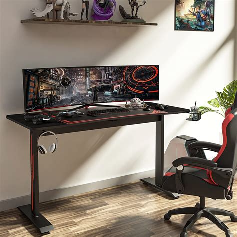 Buy Sleepmax Gaming Desk 63 Inch T Shaped Computer Desk With Large