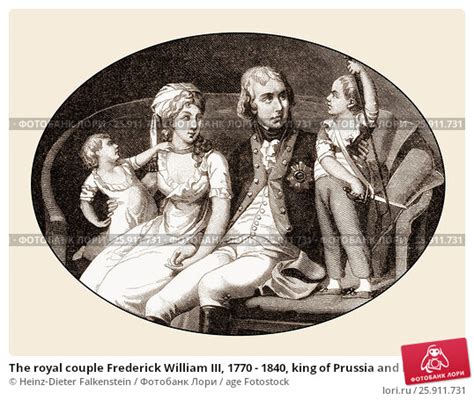 The Royal Couple Frederick William Iii 1770 1840 King Of Prussia