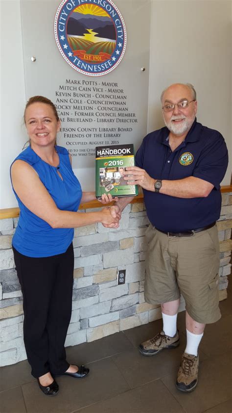 Lakeway Amateur Radio Club Puts Arrl Handbook For Radio Communications On Jeff City Library