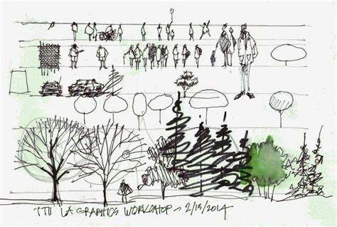 Landscape Architecture Sketches At Explore