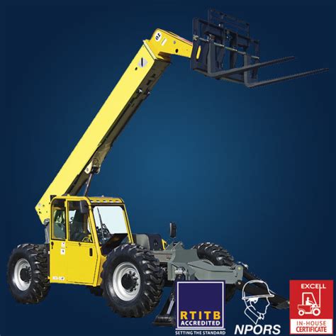 Excell Training Rough Terrain Telescopic Handler Fork Lift Truck Training