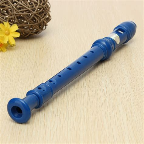 KINGSO 8-Hole Soprano Descant Recorder With Cleaning Rod + Case Bag ...