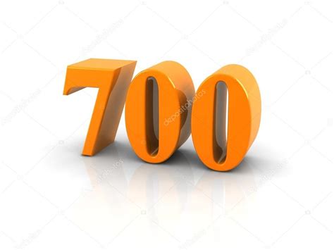 Number 700 Stock Photo By ©elenven 62310633