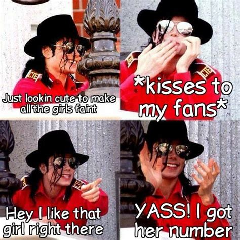 Hehe Aww Bb Rentheawesome For Poppin Mj Memes Mike Jackson