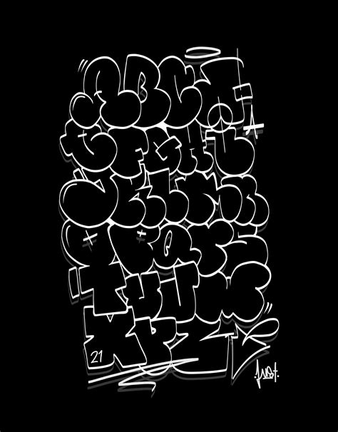 Detail Graffiti Alphabet Throwie Style Koleksi Nomer 16
