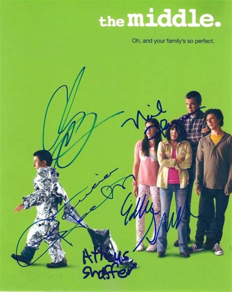 Patricia Heaton Neil Flynn Atticus Shaffer Charlie Mcdermott Signed The Middle 1992155460