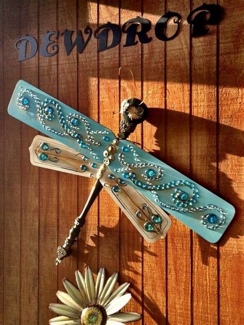 Upcycle Ceiling Fan Blades Into Giant Dragonflies The