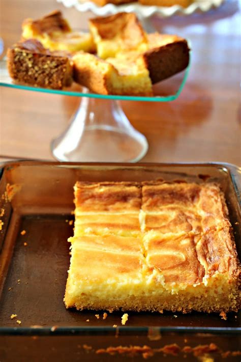 Ok, friends, i'm here to announce the three winners from monday's better with butter kitchen care package giveaway! Paula Deen's Ooey Gooey Butter Cake (clone recipe) | Ooey ...