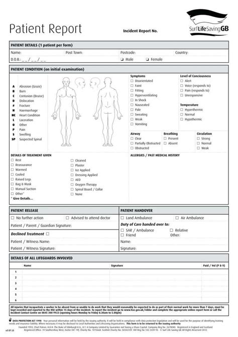 Incident Report Form Template Free Download Vmarques Regarding Incident Report Template