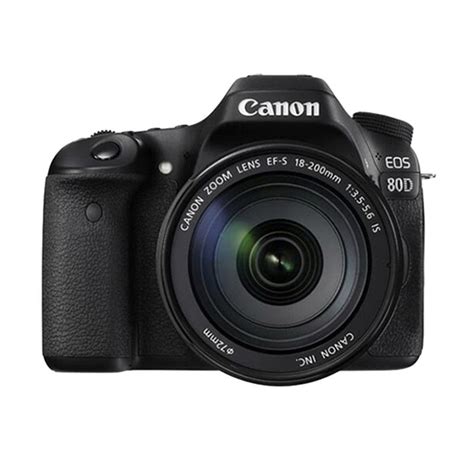 Jual Canon Eos 80d Kit Iii Ef S18 200mm Is Kamera Dslr Witacom Black