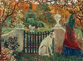 Garden in autumn - Heinrich Vogeler