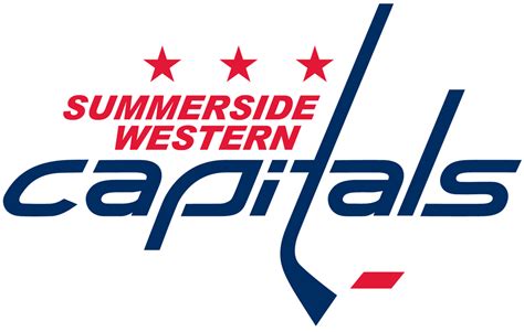 Summerside Western Capitals Primary Logo Maritime Junior A Hockey