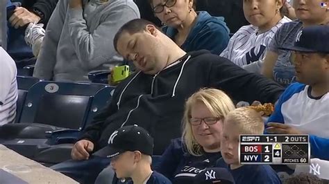 Yankees Fan Caught Sleeping Sues Espn For 10 Million Hollywood Reporter