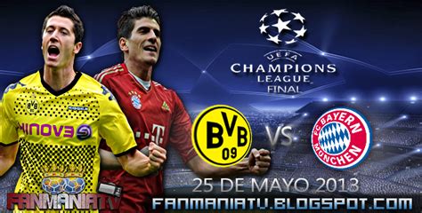 The first time the champions of two european leagues met was in what was nicknamed the 1895 world championship, when english champions sunderland beat scottish champions heart of. Ver Online Borussia Dortmund vs Bayern Munich - Final UEFA ...