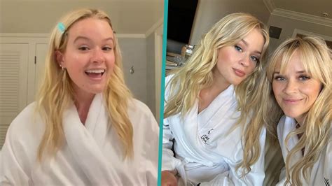 Reese Witherspoon Lookalike Daughter Ava Phillippe Twin In Cute Grwm Video Access