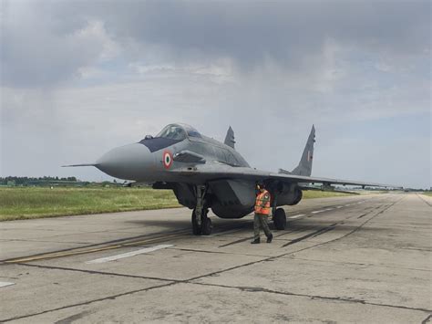 Indian Mig 29 Fighter Jet Crashes After A Technical Failure