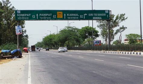 Best Road Route from Delhi to Amritsar Via Karnal