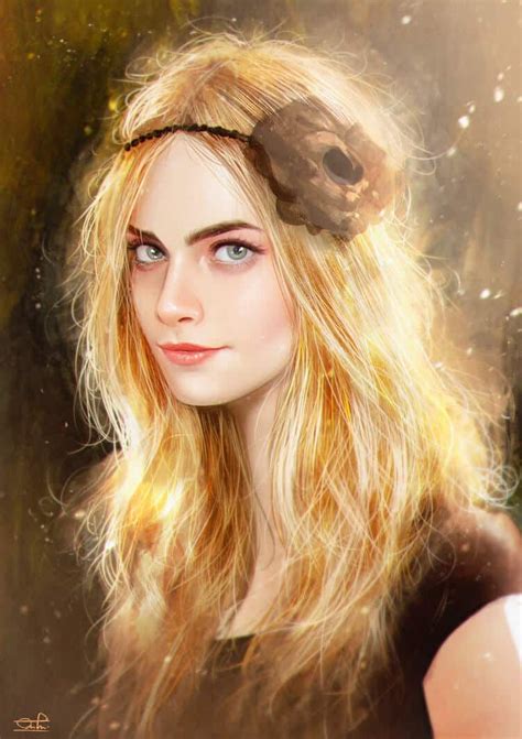 How To Paint These Digital Portraits Step By Step Digital Painting Portrait Digital