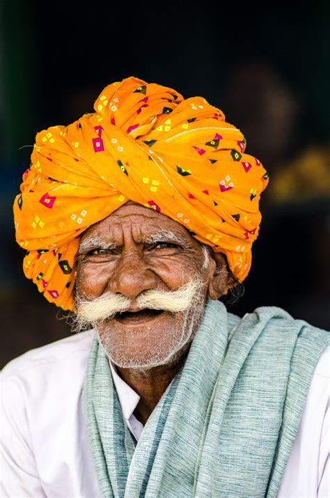 Rajasthani Portrait Old Man Portrait Old Man Pictures Portrait