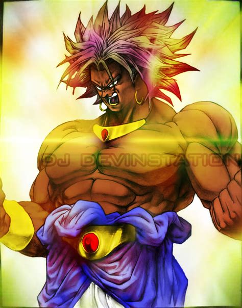 Black Broly By Djdevinstation On Deviantart