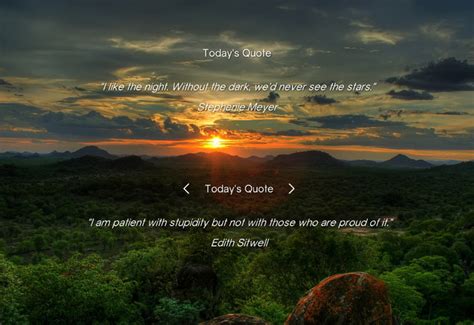 I've styled more than 60 quotes (styled for hd screen but can be used on other sizes as well). Rainmeter Quote Of The Day : Quote Of The Day Gallery - Basecampatx : Rainmeter collects custom ...