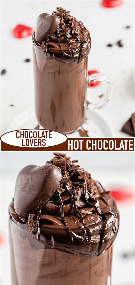 chocolate lovers hot chocolate ~ recipe queenslee appétit