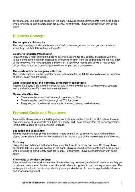 Download 41 View Food Restaurant Restaurant Business Plan Sample Pdf