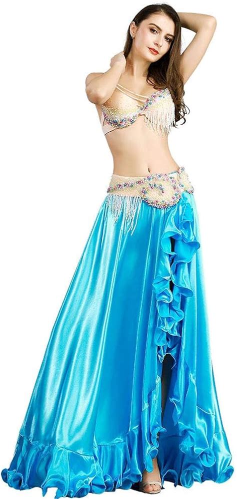 buy royal smeela belly dance costume for women belly dancing skirt sexy belly dance bra and belt