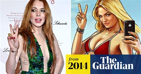 Lindsay Lohan Sued For Publicity Claim Grand Theft Auto Makers Lindsay Lohan The Guardian
