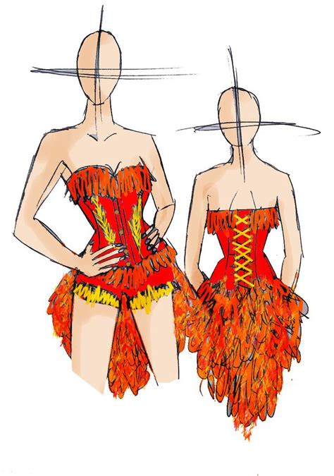 phoenix costume phoenix cosplay corset and shorts with etsy phoenix costume halloween fancy