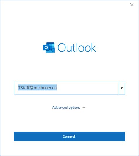 Setting Up Your Outlook For Microsoft 365 The Michener Institute Helpdesk