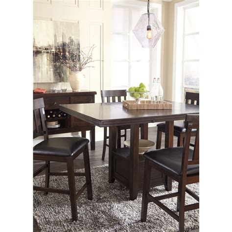 Haddigan Counter Height Dining Extension Table D596 42 By Signature
