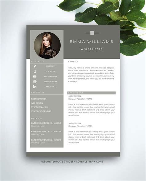 Welcome To Fortunelle Resumes In Our Shop You Can Get High Quality Modern And Elegant Cv