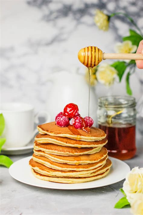 Stack of pancakes Photo | Free Download