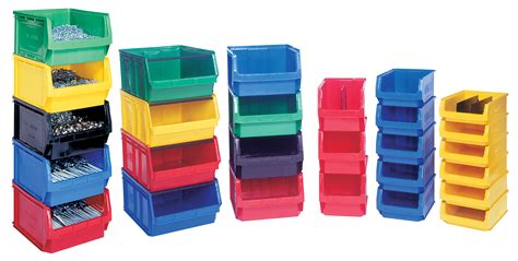 Plastic Bins For Storage Iris Usa 19 Quart Stackable Plastic Storage