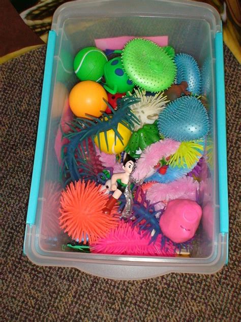 Providing A Sensory Toy Box And How A Slinky Can Help Teach Creation Sensory Boxes Special